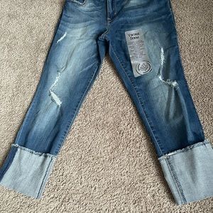 crop skinny jeans